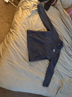 The North Face Fleece Pullover Jacket | Women’s Large | Navy | 1/4 Zip